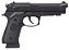 Pistola Airgun Beretta KL92_A1 Black KLI Co2 4,5mm - Full Metal - Imagem 2