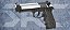 Pistola Airsoft SR92 SRC Dual Tone GBB 6mm - Full Metal - Imagem 2