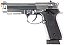 Pistola Airgun Beretta KL92_A1 Silver KLI Co2 4,5mm - Full Metal - Imagem 2