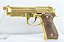 Pistola Airsoft M92 Gold GP2 G&G GBB 6mm - Full Metal - Imagem 3