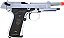 Pistola Airsoft SR92 SRC Inox GBB 6mm - Full Metal - Imagem 5