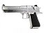 Pistola Airsoft Desert Eagle .50 Hard Kick Chrome Stainless Tokyo Marui GBB 6mm - Imagem 3