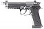 Pistola Airgun Beretta KL92A3 Silver KLI Co2 4,5mm - Full Metal - Imagem 1