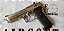 Pistola Airgun Beretta KL92A3 Silver KLI Co2 4,5mm - Full Metal - Imagem 1