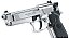 Pistola Airgun Beretta M92 FS Chrome Pellet Umarex Co2 4,5mm - Full Metal - Imagem 5