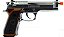 Pistola Airsoft M92 WE Samurai Edge Gen.2 Chrome GBB 6mm - Full Metal - Imagem 2