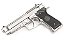 Pistola Airsoft M9A1 Gen.2 WE GBB Chrome 6mm - Full Metal - Imagem 2