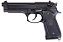 Pistola Airgun M92 Black WE  Co2 4,5mm - Full Metal - Imagem 1
