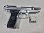 Pistola Airgun M92 Silver WE  Co2 4,5mm - Full Metal - Imagem 3