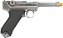 Pistola Airsoft Luger P08 4" Silver WE GBB 6mm - Full Metal - Imagem 4