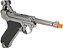 Pistola Airsoft Luger P08 4" Silver WE GBB 6mm - Full Metal - Imagem 2