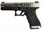 Pistola Airsoft Glock 17 VX Hex Dual Tone Armorer Works GBB 6mm - Imagem 1