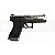 Pistola Airsoft Glock 17 VX Hex Dual Tone Armorer Works GBB 6mm - Imagem 2