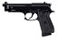 Pistola Airsoft PT99 Black Cybergun Co2 6mm - Full Metal - Imagem 3