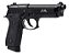 Pistola Airsoft PT99 Black Cybergun Co2 6mm - Full Metal - Imagem 2