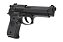 Pistola Airsoft Beretta SR92 Black SRC GBB 6mm - Full Metal - Imagem 2