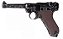 Pistola Airgun Luger WWII P08 Black Umarex Legends Co2 4,5mm - Imagem 1