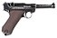 Pistola Airgun Luger WWII P08 Black Umarex Legends Co2 4,5mm - Imagem 2