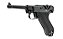 Pistola Airgun Luger WWII P08 Black Umarex Legends Co2 4,5mm - Imagem 2