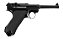 Pistola Airgun Luger WWII P08 Black Umarex Legends Co2 4,5mm - Imagem 3