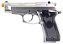 Pistola Airsoft M92 Mini Silver WE GBB 6mm - Full Metal - Imagem 3