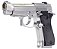 Pistola Airsoft M92 Mini Silver WE GBB 6mm - Full Metal - Imagem 1