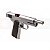 Pistola Airsoft Colt 1911 Silver AW GBB 6mm - Full Metal - Imagem 7