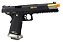 Pistola Airsoft Hi-capa 6.0 T-Rex Gold/Black WE GBB 6mm - Full Metal - Imagem 2