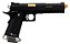 Pistola Airsoft Hi-capa 6.0 T-Rex Gold/Black WE GBB 6mm - Full Metal - Imagem 4