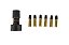 Revólver Airgun Titan 802s 4" Cromado KLI Co2 4,5mm - Full Metal - Imagem 8