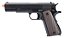 Pistola Airsoft 1911 AW/Cybergun Black GBB 6mm - Full Metal - Imagem 3