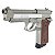Pistola Airgun (PT92) SA92 Stainless Swiss Arms Co2 4,5mm - Full Metal - Imagem 1