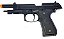 Pistola Airsoft M92 Black GP2 G&G GBB 6mm - Full Metal - Imagem 7