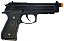 Pistola Airsoft M92 Black GP2 G&G GBB 6mm - Full Metal - Imagem 4