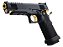 Pistola Airsoft Hi-Capa 5.1 Gold Match Black Gold AW HX2701 GBB 6mm - Imagem 3