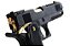 Pistola Airsoft Hi-Capa 5.1 Gold Match Black Gold AW HX2701 GBB 6mm - Imagem 4