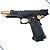 Pistola Airsoft Hi-Capa 5.1 Gold Match Black Gold AW HX2701 GBB 6mm - Imagem 9