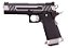 Pistola Airsoft Hi-capa Split Frame Dual Tone AW-HX1001 Dual Tone GBB 6mm - Imagem 1