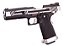 Pistola Airsoft Hi-capa Split Frame Dual Tone AW-HX1001 Dual Tone GBB 6mm - Imagem 3