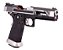 Pistola Airsoft Hi-capa Split Frame Dual Tone AW-HX1001 Dual Tone GBB 6mm - Imagem 4