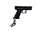Chaveiro de Plástico Miniatura Glock (1:4) - Imagem 1
