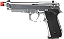 Pistola Airsoft Beretta M92 Silver Rossi GBB 6mm - Imagem 6