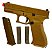 Pistola Airsoft Glock R19 (G19x) Desert Army Armament GBB 6mm - Imagem 2