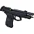 Pistola Airgun M92 Black Rossi Co2 4,5mm - Imagem 3