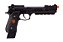 Pistola Airsoft M92 WE BioHazard Extended Black GBB 6mm - Imagem 2