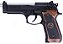 Pistola Airsoft M92 WE BioHazard Black Gen. 2 GBB 6mm - Full Metal - Imagem 2