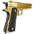 Pistola Airsoft 1911 V14 Gold Spring 6mm - Full Metal - Imagem 5