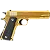 Pistola Airsoft 1911 V14 Gold Spring 6mm - Full Metal - Imagem 9