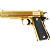 Pistola Airsoft 1911 V14 Gold Spring 6mm - Full Metal - Imagem 1