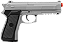 Pistola Airsoft PT92 V21 Silver Spring 6mm - Imagem 4